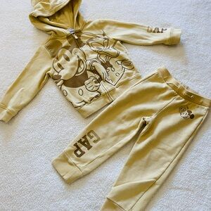 GAP Kids Mickey Mouse Hoodie and Sweatpants